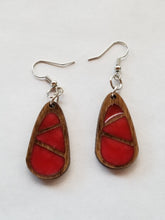 Load image into Gallery viewer, Wedge Teardrop Earrings
