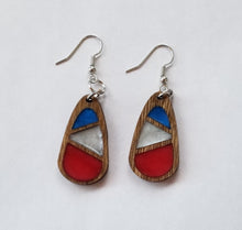 Load image into Gallery viewer, Wedge Teardrop Earrings
