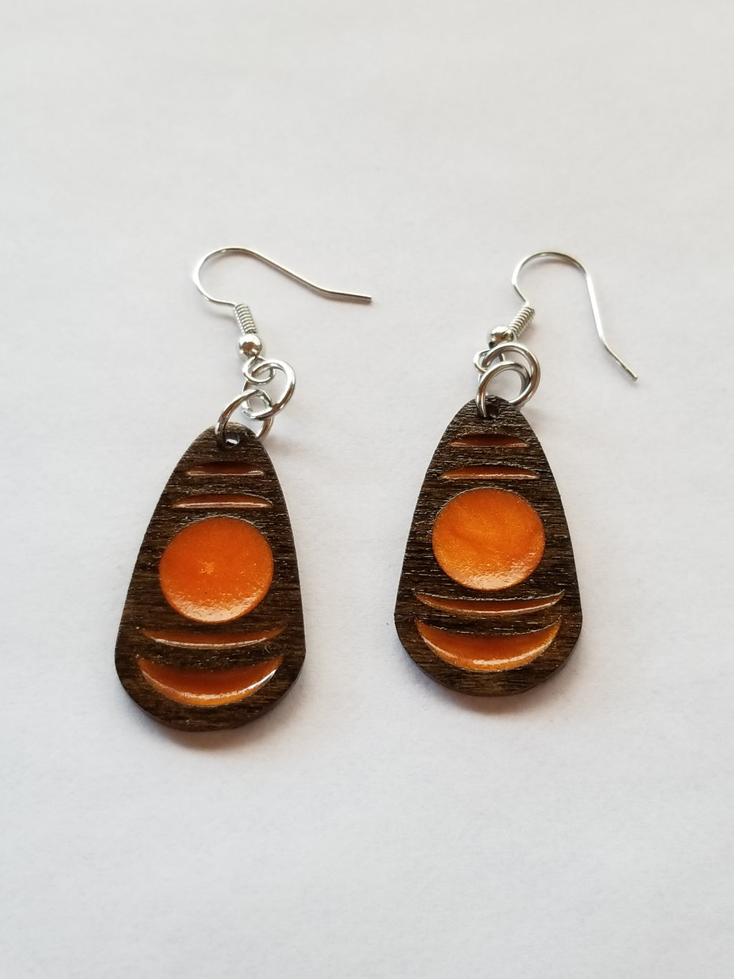 Ripple Teardrop Earrings